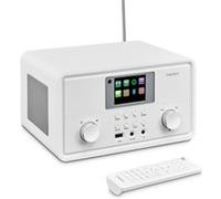 MEDION Radio Internet P85027 (Dab Plus, Radio FM, Spotify Connect, WLAN, Bluetooth, Streaming, égaliseur, écran Couleur, USB, AUX, réveil, Fonction Snooze, Sleep Timer) Blanc