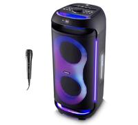 MEDION PE-2 Plus Partybox Batterie avec Micro - Grande Enceinte