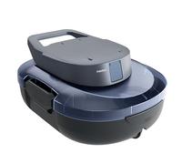 MEDION PR1 Robot de Piscine sans Fil, pour Piscine Hors-Sol, Nettoyage du Fond, Commande One-Click, Fonction autonettoyante, 120 Min autonomie, Filtre 2,2 L, pour 80-100 m², IN hargeur et Crochet