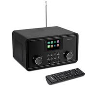 MEDION Radio Internet P85027 (Dab Plus, Radio FM, Spotify Connect, WLAN, Bluetooth, Streaming, égaliseur, écran Couleur, USB, AUX, réveil, Fonction Snooze, minuterie d'arrêt) Noir