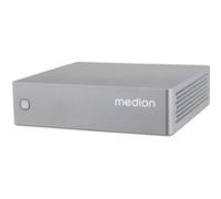 Medion S06 MD35385 - Mini PC Core i3 i3-1315U / jusqu'à 4.5 GHz - RAM 8 Go - SSD 512 Go - NVMe - UHD Graphics - Gigabit Ethernet, Bluetooth 5.2, IEEE 802.11ax (Wi-Fi 6) - Win 11 Home - moniteur : aucu