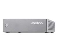 MEDION S06 Mini PC (Intel Core i5-1335U, 16GB DDR4 RAM, 512GB SSD, LAN, WLAN, VESA, HDMI, DP, ohne OS) Gris G