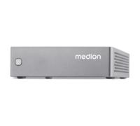 MEDION S06e Mini PC (Intel N100, 4 Go DDR4 RAM, SSD 128 Go, LAN, Wi-Fi, VESA, HDMI, DP, Win 11 Home)