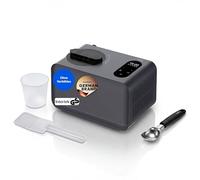 MEDION Sorbetière MD 100087, Capacité pour 1,5 L de glace, Sans pré-refroidissement, Écran LED avec commande tactile, Programmes pour glace, slush et yaourt