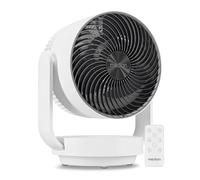 MEDION Ventilateur de table avec télécommande P20 DF, 7 vitesses, oscillation horizontale et verticale, minuterie, mode nuit, ventilateur petit