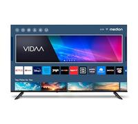 MEDION X15015 (MD 31641) 125,7 cm (50 Pouces) Téléviseur (Smart TV, 4K Ultra HD, HDR, VIDAA Store, Netflix, Prime Video, Disney+, DAZN, Paramount+, HbbTV, PVR, Bluetooth)