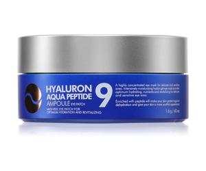 MEDIPEEL+ Hyaluron Aqua Peptide 9 masque hydrogel contour des yeux avec des peptides 60 pcs
