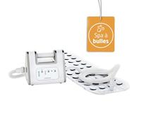 Medisana Tapis d'hydromassage BBS – Bain à bulles, 3 niveaux d'intensité – Distributeur d'arômes