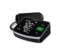 medisana BU 520 Tensiomètre à bras, brassard XXL, appareil tension artérielle bras avec échelle de couleurs, avec affichage des battements cardiaques irréguliers et mémoire