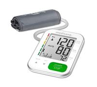 medisana BU 565 Moniteur de pression artérielle pour le bras, Mesure précise de la tension artérielle et du pouls, Fonction de mémoire, Grand écran, Détection et avertissement d'arythmie