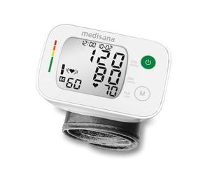 medisana BW 335 Tensiomètre au poignet, mesure précise de la tension artérielle et du pouls avec fonction mémoire, échelle de feux tricolores, fonction d'affichage d'un rythme cardiaque irrégulier