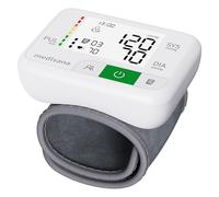 medisana BW 355 tensiomètre à poignet, tensiometre connecté et pulsomètre avec échelle de feux tricolores et fonction mémoire pour 2 utilisateurs, avec box de rangement