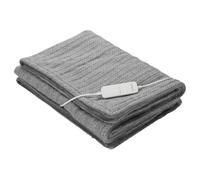Medisana Couverture chauffante HB 680 - Réversible en maille gris 160 x 120 cm, 120 W, arrêt auto