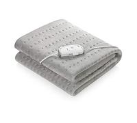 Couverture chauffante Molleton HU 670 - MEDISANA - Gris - Arrêt automatique - Zone pieds extra chaude
