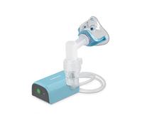 medisana IN 165 Inhalateur, nébuliseur à compresseur avec embout buccal et masque pour adultes et enfants, en cas de rhume ou d'asthme avec batterie rechargeable par micro-USB