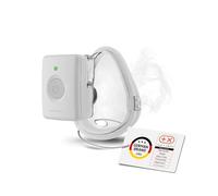 medisana IN 700 Inhalateur avec batterie, portable et sans fil pour inhalation mains libres, nébuliseur avec technologie Mesh, appareil d'inhalation à embout buccal et masque en cas de rhume ou asthme