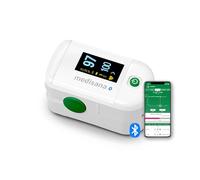 Medisana Oxymètre de pouls PM 100 Connect – Saturation O₂, OLED, Bluetooth