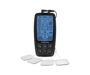medisana TT 205 appareil TENS, appareil à courant de stimulation EMS avec 60 programmes appareil professionnel d'électrothérapie relaxation musculaire et soulagement avec 4 électrodes
