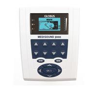 Globus | Medisound 3000, ultrathérapie, adapté aux cabinets de physiothérapie et aux hôpitaux, compact et facile à transporter