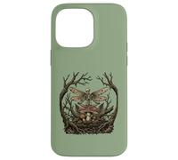 Méditant Squelette Fée Champignon Zen Yoga Dark Cottagecore Coque pour iPhone 14 Pro Max