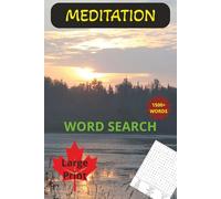 Meditation 2 Word Search: Large Print