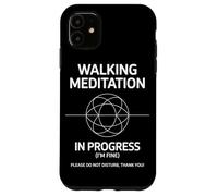 Méditation À Pied en Cours Concentration Consciente Et Coque pour iPhone 11