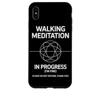 Méditation À Pied en Cours Concentration Consciente Et Coque pour iPhone XS Max