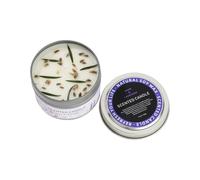 Meditation Candle White Positive Energy Soy Candle, Aromatherapy Scented Candles | Manifestation Yoga Room for Bedroom, Living Room, Stress Relief, Relaxing Spiritual Home Decor
