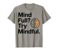 Méditation consciente Conception du Cerveau Yoga Yogi Pleine Conscience T-Shirt