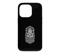 Méditation de la divinité éléphant Hindou Ganesha Om Coque pour iPhone 13 Pro