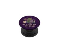 Méditation Grenouille en santé mentale Que Nous régulons à l'aube PopSockets PopGrip Adhésif