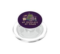 Méditation Grenouille en santé mentale Que Nous régulons à l'aube PopSockets PopGrip pour MagSafe