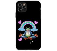 Méditation Grenouille Grenouille se détendre Om Crapaud Coque pour iPhone 11 Pro Max