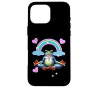 Méditation Grenouille Grenouille se détendre Om Crapaud Coque pour iPhone 16 Pro Max