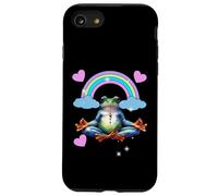 Méditation Grenouille Grenouille se détendre Om Crapaud Coque pour iPhone SE (2020) / 7/8