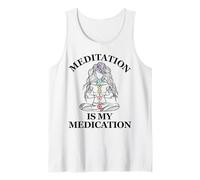 Meditation is My Medication Kundalini Yoga Chakra Spirituel Débardeur