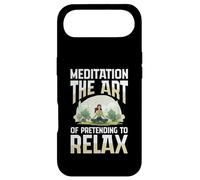 Méditation : l'art de Faire Semblant de détendre Le Yoga Coque pour iPhone Air