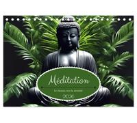 Méditation Le chemin vers la sérénité (Calendrier de bureau 2026 DIN A5 vertical), CALVENDO calendrier mensuel: Découvrez les bienfaits de la méditation : Trouvez la paix intérieure et l'équilibre