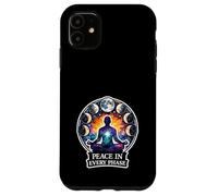 Méditation Lunaire Pleine Conscience spirituelle Bien-être Spirituel Coque pour iPhone 11