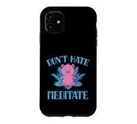 Méditation Ne détestez Pas Meditez Piggies Coque pour iPhone 11
