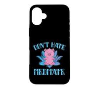 Méditation Ne détestez Pas Meditez Piggies Coque pour iPhone 16 Plus