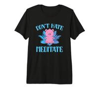 Méditation Ne détestez Pas Meditez Piggies T-Shirt Haut de Gamme