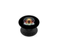 Méditation paisible Yoga Pose Relaxation Respirez l'esprit Calme PopSockets PopGrip Adhésif