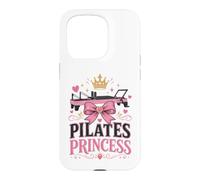Méditation Pilates Reformer-Princess-Pilates Yoga Pilates Coque pour iPhone 15 Pro
