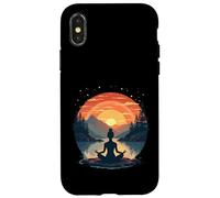 Méditation sereine dans la Conception de la Nature Coque pour iPhone X/XS