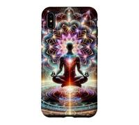 Méditation spirituelle Éveil Cosmique Coque pour iPhone XS Max