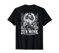 Méditation spirituelle Zen Moine Silence is Thunder T-Shirt