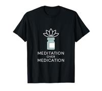 Méditation sur médication Lotus Yoga Mindfulness Design T-Shirt