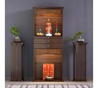Meditation Table with Drawers and Storage, Large storage room