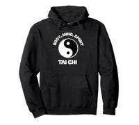 Méditation Tai Chi, Corps et Esprit, Bien-être, Ying Yang Spiritual Sweat à Capuche